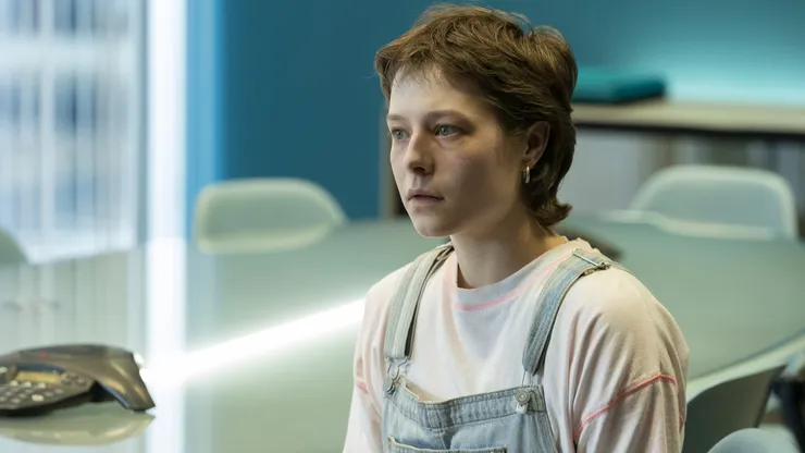 Emma D'Arcy in Truth Seekers.
