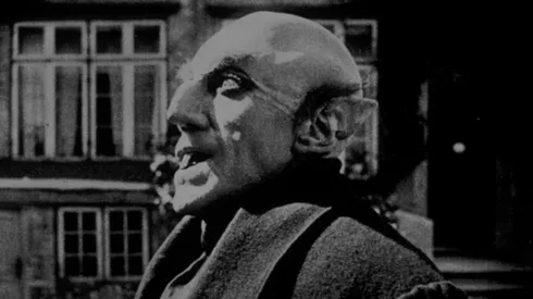 Max Schreck in "Nosferatu".