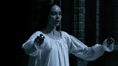 Lily-Rose Depp in "Nosferatu".