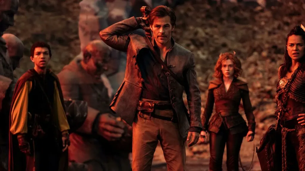 chris pine dungeons and dragons