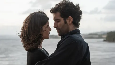 Tamar Novas and Clara Lago in "Gangs of Galicia".