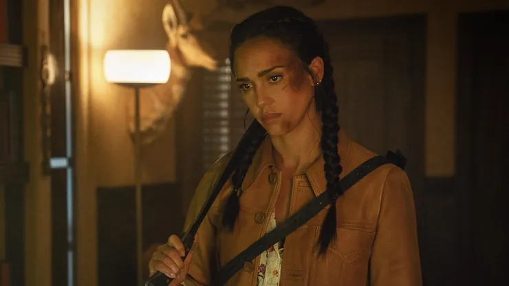 Jessica Alba in Trigger Warning.