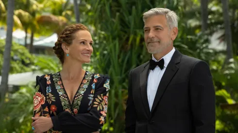 Julia Roberts and George Clooney in 'Ticket to Paradise'