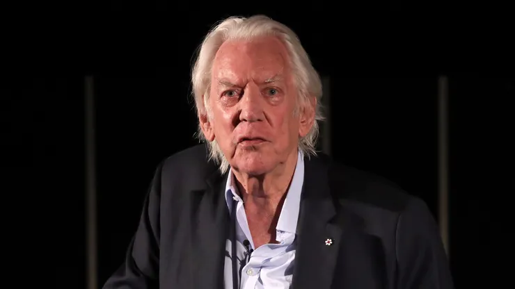 Donald Sutherland speaks at the ZFF Masters during the 15th Zurich Film Festival on September 28, 2019 in Zurich, Switzerland.