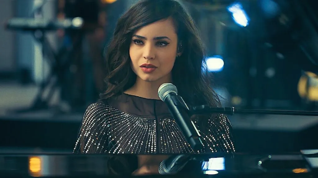 sofia carson in purple hearts