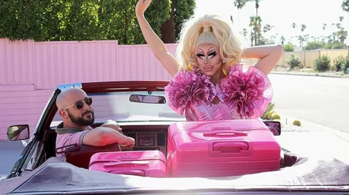 David Silver and Trixie Mattel in "Trixie Motel: Drag Me Home".