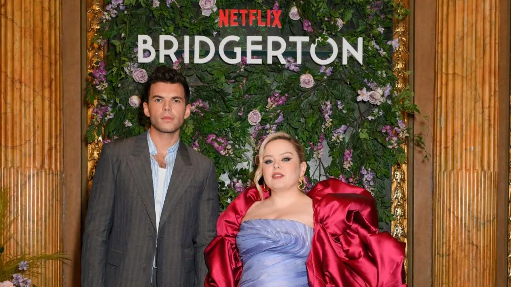 Luke Newton and Nicola Coughlan