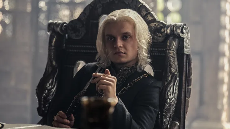 Tom Glynn-Carney in House of the Dragon, Season 2.