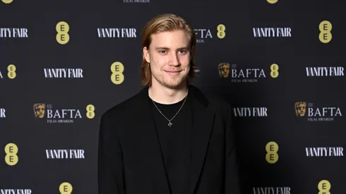Tom Taylor attends the Vanity Fair EE BAFTA Rising Star Party at Pavyllon London on January 31, 2024 in London, England.