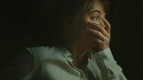 Maika Monroe in "Longlegs".