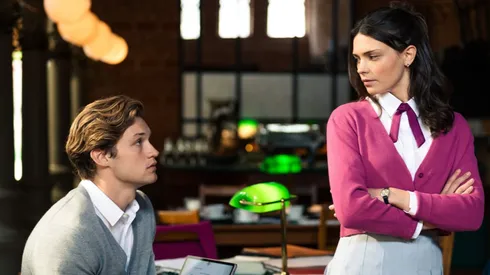 Damian Hardung and Harriet Herbig-Matten for the second season of "Maxton Hall".