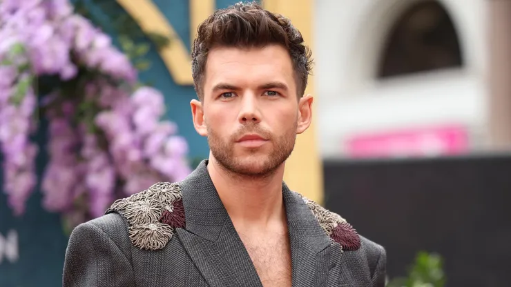 Luke Newton attends the "Bridgerton" Season Part two special screening at the Odeon Luxe Leicester Square on June 12, 2024.