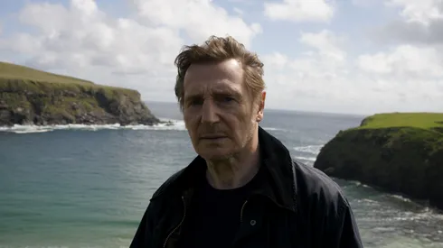Liam Neeson in "In the Land of Saints and Sinners".