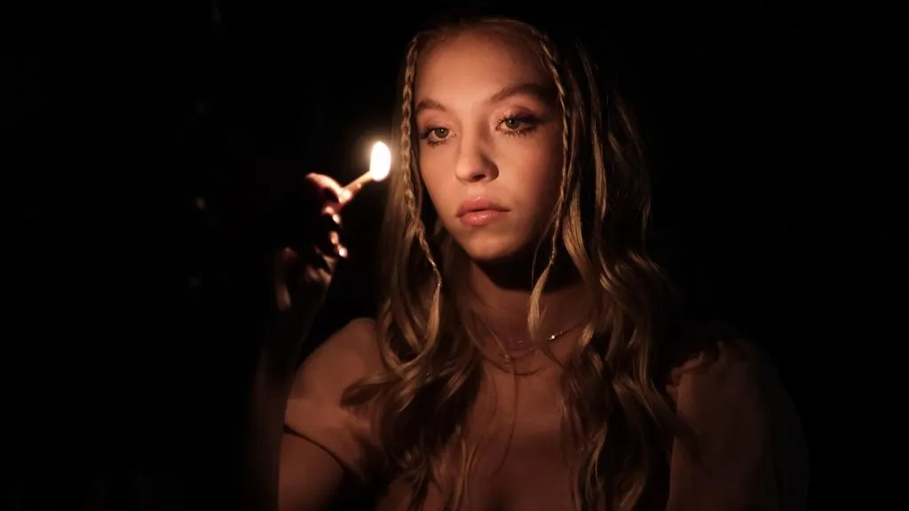 Sydney Sweeney in “You Who Cannot See, Think of Those Who Can” episode. (Source: IMDb)