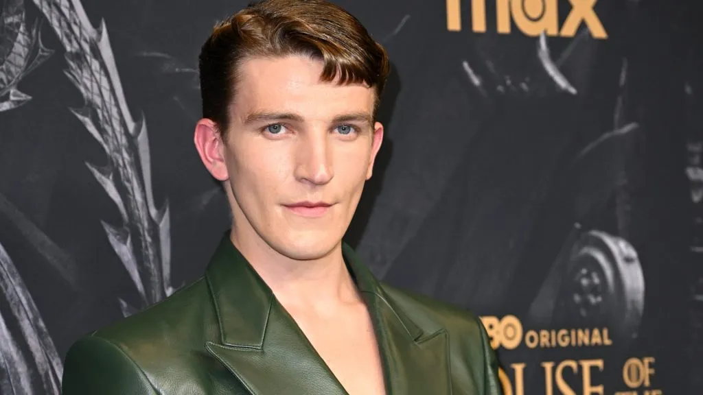Ewan Mitchell attends the “House Of The Dragon” – Season 2 Premiere At Theatre Du Chatelet on June 06, 2024. (Source: Kristy Sparow/Getty Images)