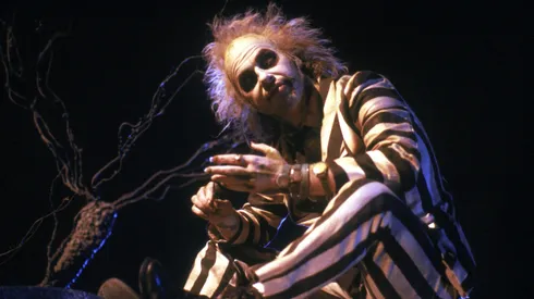 Michael Keaton in "Beetlejuice".