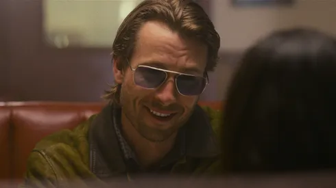 Glen Powell in Hit Man.