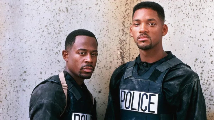 Will Smith and Martin Lawrence in Bad Boys.