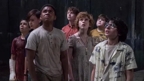 The cast of 2017 "It".