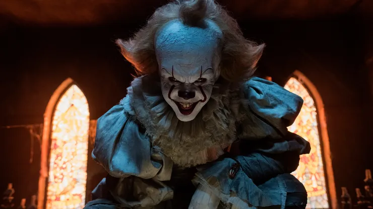 Bill Skarsgård in It.