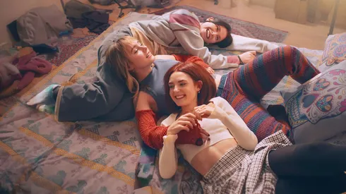 Nicole Wallace and Clara Galle in Raising Voices.