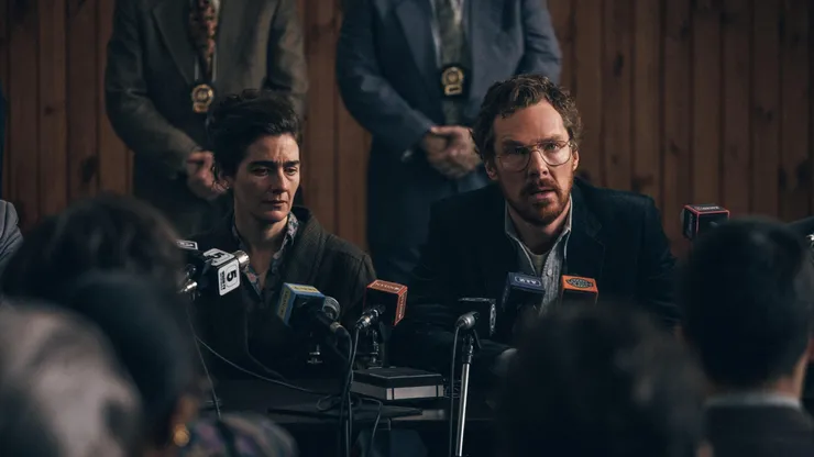 Gaby Hoffmann and Benedict Cumberbatch in Eric.