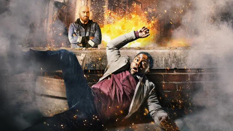 John Travolta and Kevin Hart in "Die Hart."