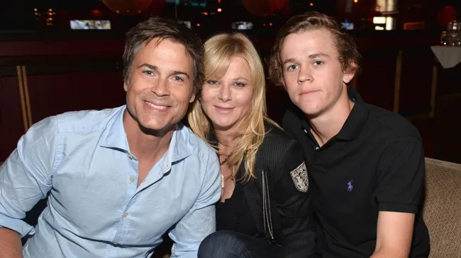 rob lowe and his family