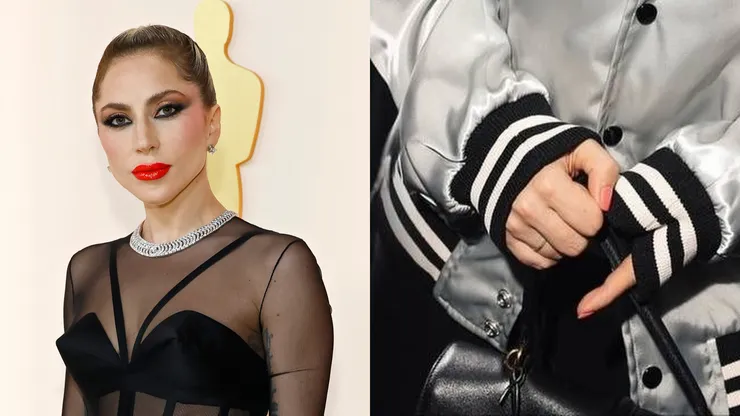 Lady Gaga attends the 95th Annual Academy Awards on March 12, 2023 in Hollywood, California. - Lady Gaga outside Laurent Restaurant.