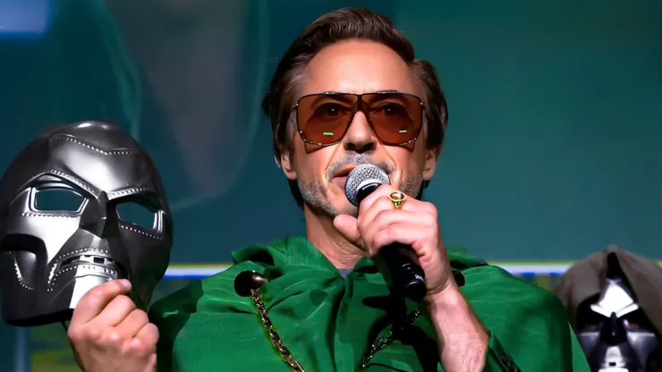 Robert Downey Jr. at the San Diego Comic Con 2024.