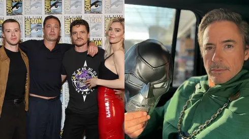 Pedro Pascal, Vanessa Kirby, Ebon Moss-Bachrach and Joseph Quinn — Robert Downey Jr.