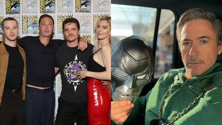 Pedro Pascal, Vanessa Kirby, Ebon Moss-Bachrach and Joseph Quinn — Robert Downey Jr.