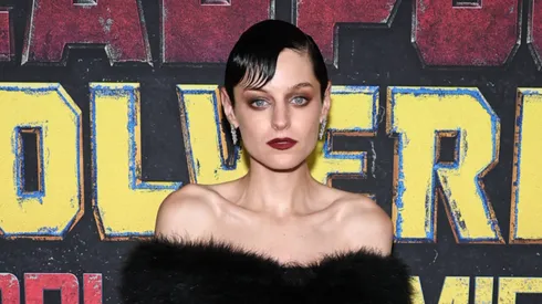 Emma Corrin attends the Deadpool & Wolverine World Premiere at the David H. Koch Theater on July 22, 2024 in New York City.
