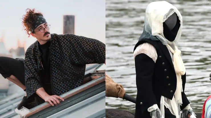 Simon Nogueira and the Masked Man of the 2024 Olympics.