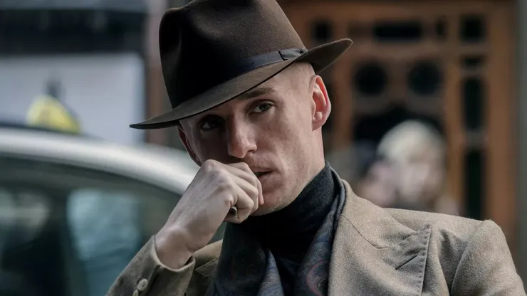 Eddie Redmayne in The Day of the Jackal.