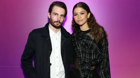 Sam Levinson and Zendaya attend the New York screening of HBO's "Euphoria" on June 14, 2019.