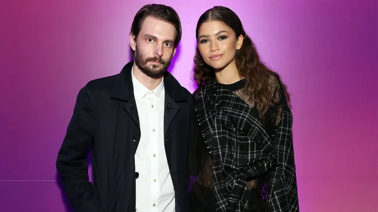 Sam Levinson and Zendaya attend the New York screening of HBO's "Euphoria" on June 14, 2019.