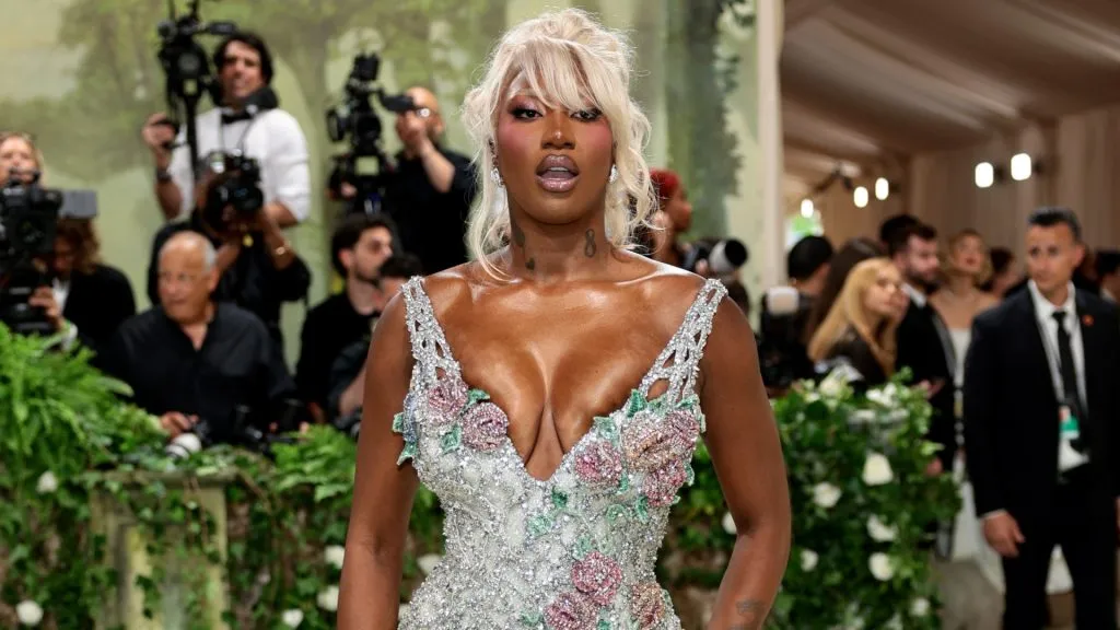 Aya Nakamura attends The 2024 Met Gala Celebrating “Sleeping Beauties: Reawakening Fashion”. (Source: Dimitrios Kambouris/Getty Images for The Met Museum/Vogue)