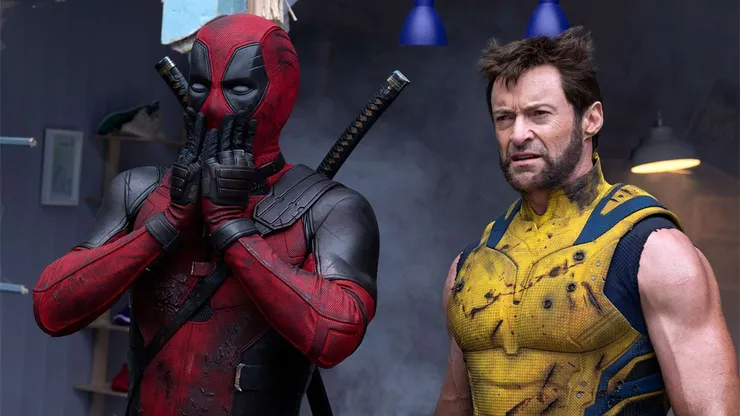 Ryan Reynolds and Hugh Jackman in Deadpool & Wolverine.