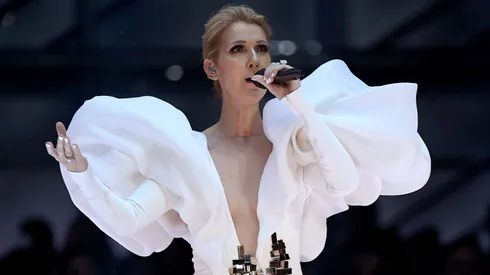 Celine Dion performs onstage during the 2017 Billboard Music Awards at T-Mobile Arena on May 21, 2017.