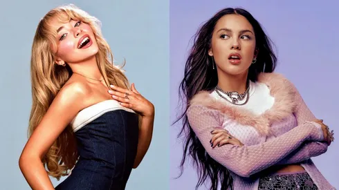 Sabrina Carpenter and Olivia Rodrigo.