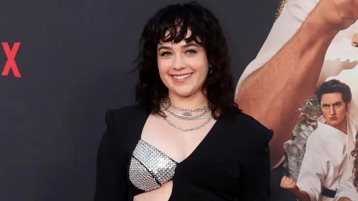 Mary Mouser attends the special screening of Netflix's "Cobra Kai" Season 6, Part 1 at Autry Museum at Griffith Park on July 17, 2024.