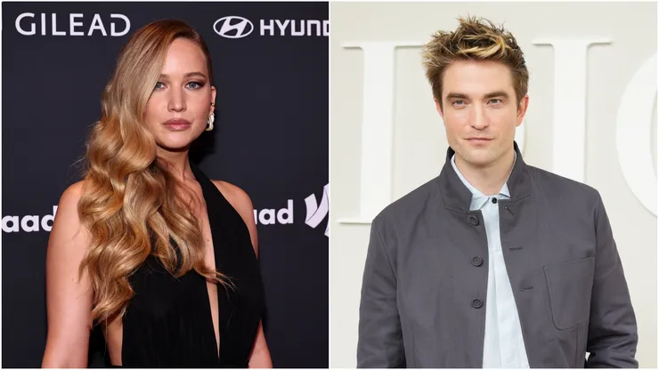 Jennifer Lawrence and Robert Pattinson