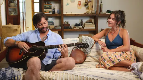 Harry Connick Jr. and Ali Fumiko Whitney in "Find Me Falling".