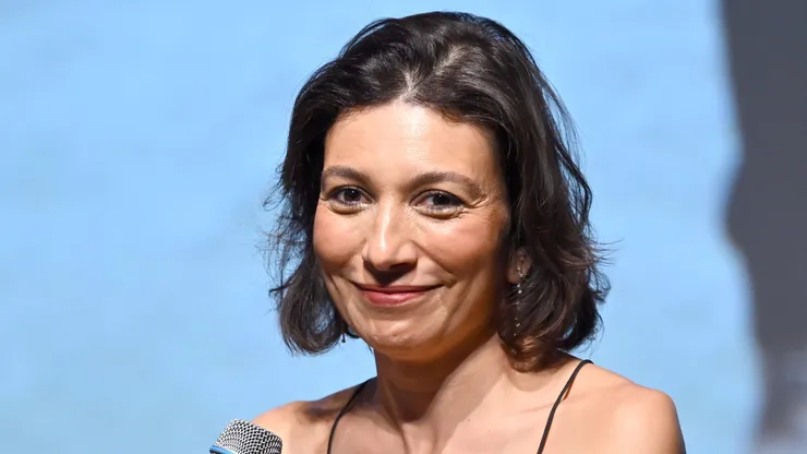 Agni Scott speaks onstage during Netflix's "Find Me Falling" NY Special Screening at SVA Theater on July 16, 2024 in New York City.