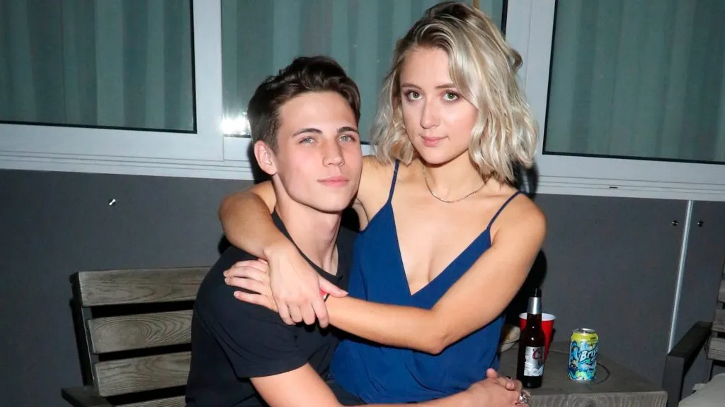 Lizze Broadway and Tanner Buchanan in 2021.