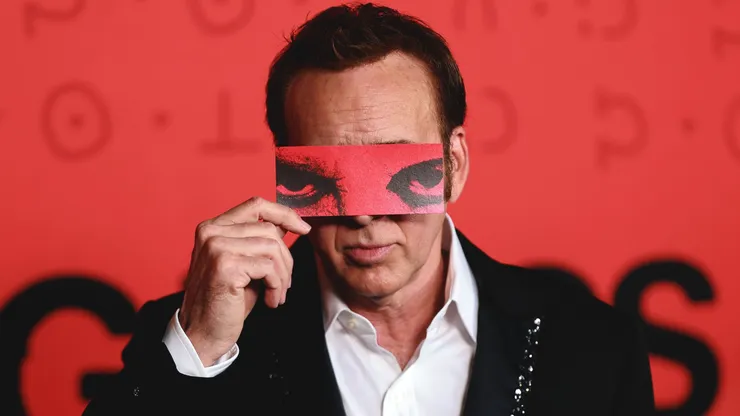 Nicolas Cage at an event for Longlegs.