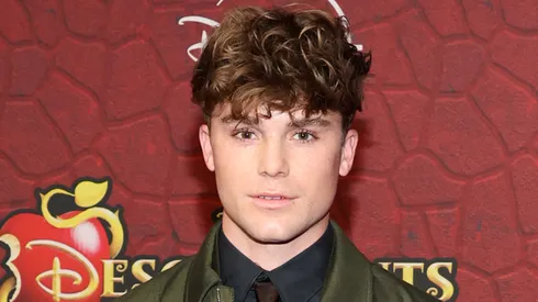 Peder Lindell attends the premiere of Disney's "Descendants: The Rise Of Red" at Walt Disney Studios on July 10, 2024 in Burbank, California.