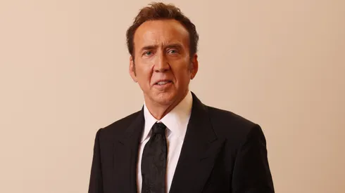 Nicolas Cage poses in the portrait studio during the Red Sea International Film Festival 2023.