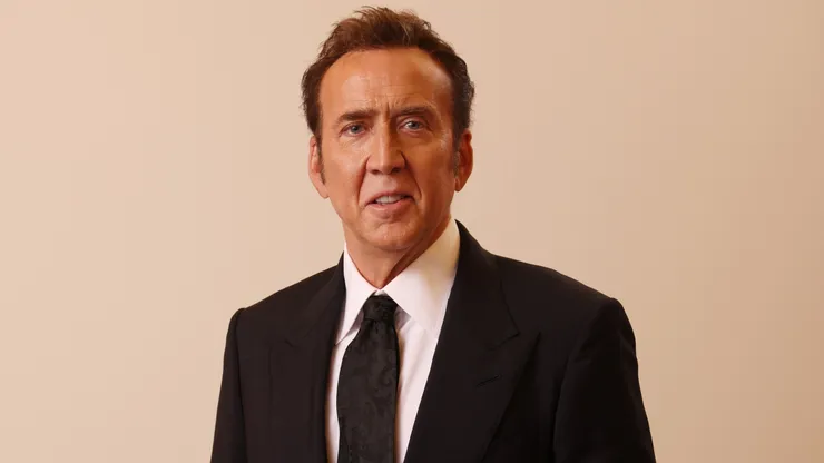 Nicolas Cage poses in the portrait studio during the Red Sea International Film Festival 2023.